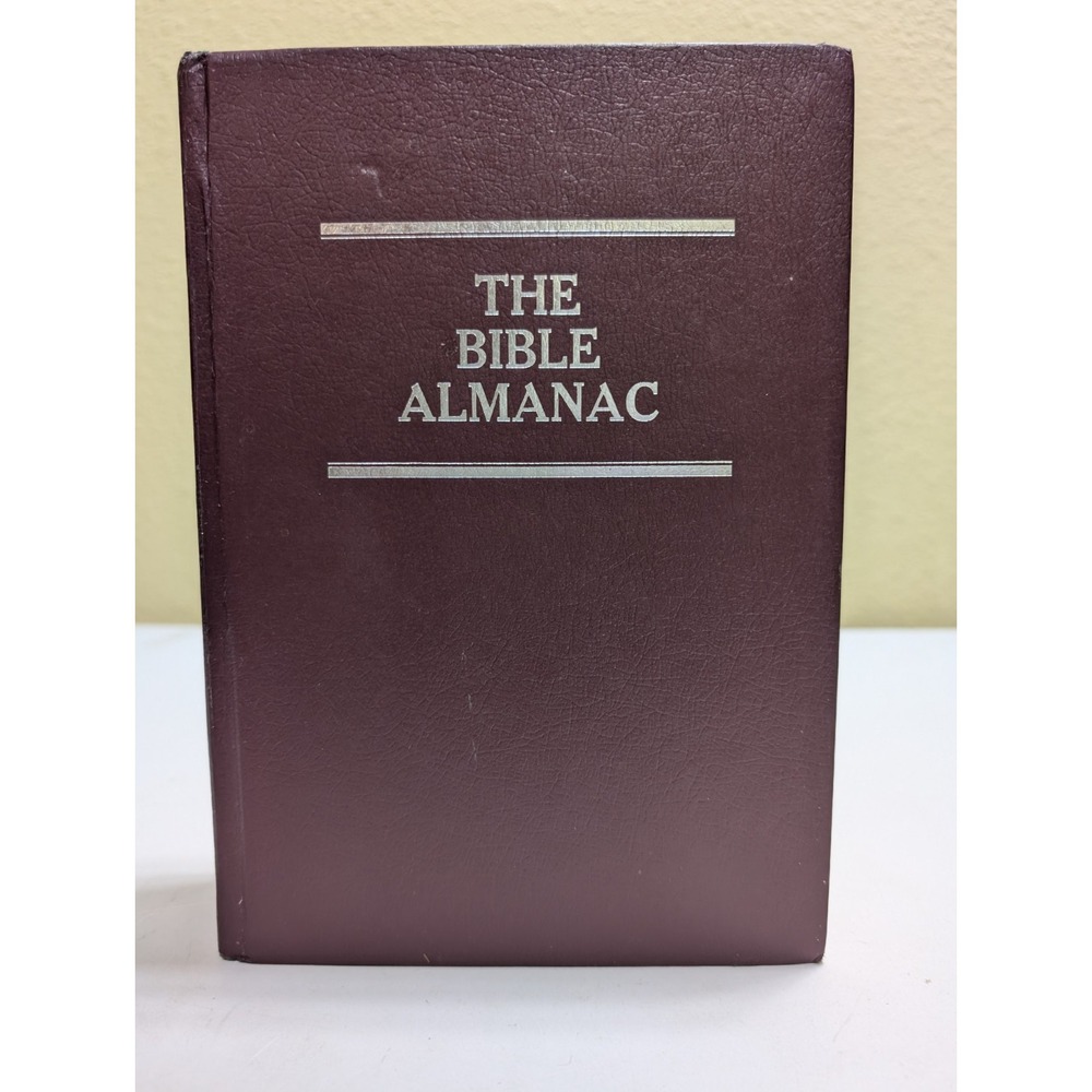 The Bible Almanac Packer Tenney White 1980 Thomas Nelson Hardcover Reference